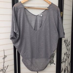 Grey Express Top